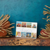 カスタム愛おばあちゃん8フォトコラージュ フォトプラーク (側面)