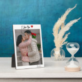 カスタム愛するカスタム写真 フォトプラーク (側面)