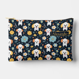 カスタム愛らしい子犬の鉛筆ケース アクセサリーポーチ