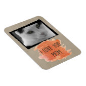 カスタム愛ママ猫フォトマグネット マグネット (右側)