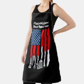 カスタム愛国的バーベキューとシェフ エプロン (インサイチュ)