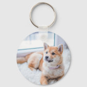 カスタム愛犬家用ペット写真キーホルダー キーホルダー (裏面)