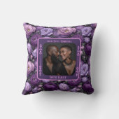 カスタム感傷的結婚装飾用クッション クッション (裏面)