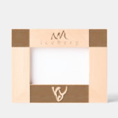 カスタム感動的エレガントアイスバーグラインアート レーザー彫刻フレーム (正面)