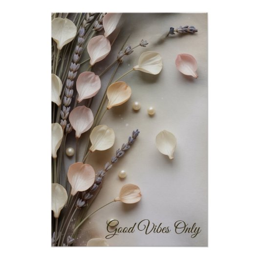 カスタム感動的引用文- パーソナライズされた ポスター (正面)