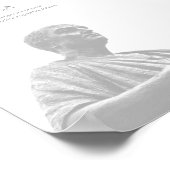 カスタム感動的引用文 ポスター (角)