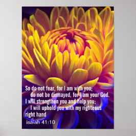 カスタム感動的聖句 ポスター