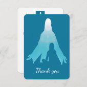 カスタム感謝していイエス 招待状 (正面/裏面)