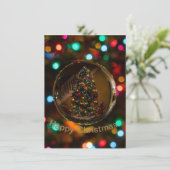 カスタム感謝していクリスマス サンキューカード (スタンド正面)