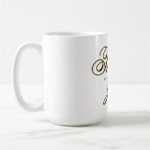 カスタム感謝していモダン君 コーヒーマグカップ (左)