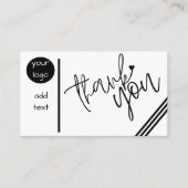 カスタム感謝してい You Card  名刺 (正面)
