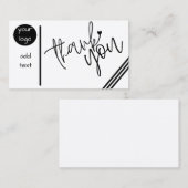 カスタム感謝してい You Card  名刺 (正面/裏面)