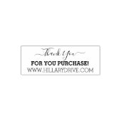 カスタム感謝スタンプカスタム包装スタンプ セルフインキングスタンプ (デザイン)