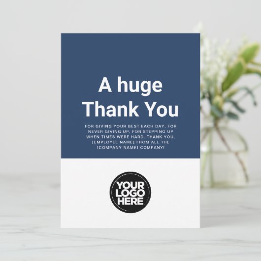 カスタム感謝状 招待状 (スタンド正面)