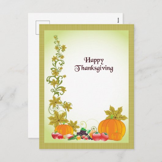 カスタム感謝用はがき シーズンポストカード (正面/裏面)