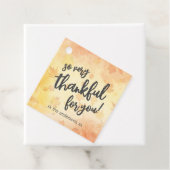 カスタム感謝祭のパーティー フェイバータグ (インサイチュ)