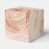 カスタム感謝結婚水の色バラフローラ フェイバーボックス (裏面サイド)