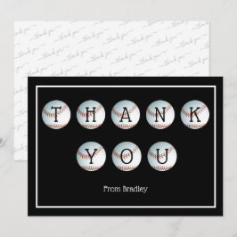 カスタム感謝野球カード サンキューカード