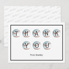 カスタム感謝野球カード サンキューカード