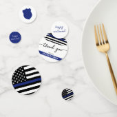 カスタム感謝You Police Officer退職パーティー コンフェッティ (グループ)