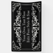 カスタム懇親会お祝いパーティー 横断幕 (縦)