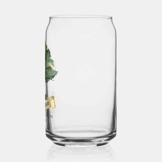 カスタム懇親会カズクルーキープサケ ガラス缶 (左)