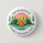 カスタム懇親会キャンピングトリップ 缶バッジ (正面)