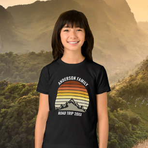 カスタム懇親会サンセットロードトリップキッズ トライブレンドＴシャツ