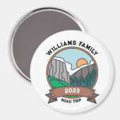 カスタム懇親会ロードトリップマウンテン マグネット (正面/裏面)