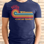 カスタム懇親会ヴィンテージマッチングモノグラム Tシャツ<br><div class="desc">家族の懇親会を特別に作るカスタム家族懇親会ヴィンテージマッチングモノグラムTシャツ。私たちのtシャツはあなたの家族の名前とおもしろいサンセットパーソナライズされたレトロなデザインを備えている。あなたはピクニックやロードトリップ、クルーズを計画しているかどうかに関係なく、これらのトレンディーとシャツユニークは、スタイルであなたの家族を一緒に連れて行く。家族全員に合ったシャツを手に入れ、この懐かしい思い出を生み出す。</div>