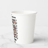 カスタム懇親会11フォトコラージュ 紙コップ (左)