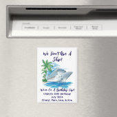 カスタム我々は船のク与えルーズキャビンのドアを持たない マグネット (インサイチュ (食洗機))