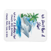 カスタム我々は船のク与えルーズキャビンのドアを持たない マグネット (横)