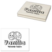 カスタム手作りクッキー ラバースタンプ (押印)