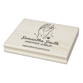 カスタム手作りジュエリー、大 ラバースタンプ (スタンプ)