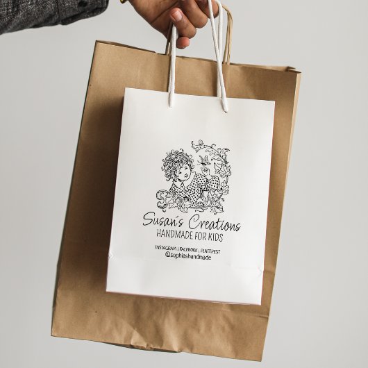 カスタム手作り創造かわいい子 ラバースタンプ