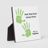 カスタム手打ち最高の美術 フォトプラーク (正面)