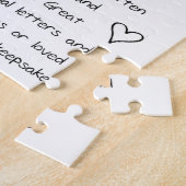 カスタム手書き ジグソーパズル (側面)