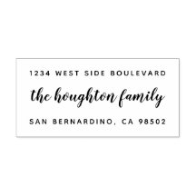 カスタム手書名差出人住所