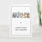 カスタム手術室のナースまたはナース評価 カード (正面)