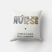 カスタム手術室のナースまたはナース評価 クッション (裏面)