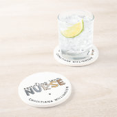 カスタム手術室のナースまたはナース評価 コースター (側面)