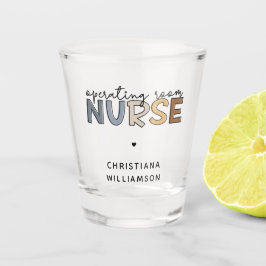 カスタム手術室のナースまたはナース評価 ショットグラス