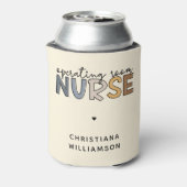 カスタム手術室のナースまたはナース評価 缶クーラー (缶裏面)