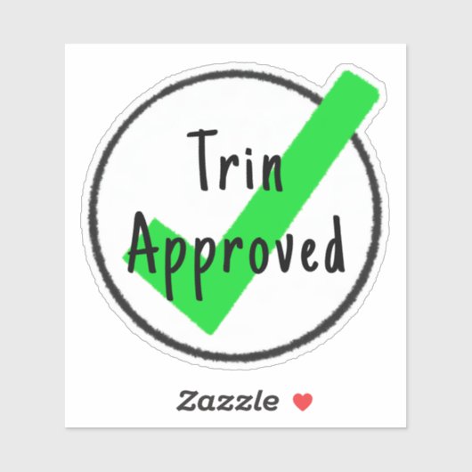 カスタム承認ステッカー シール (シート)