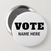 カスタム投票者候補選挙 缶バッジ (正面&裏面)