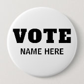 カスタム投票者候補選挙 缶バッジ (正面)