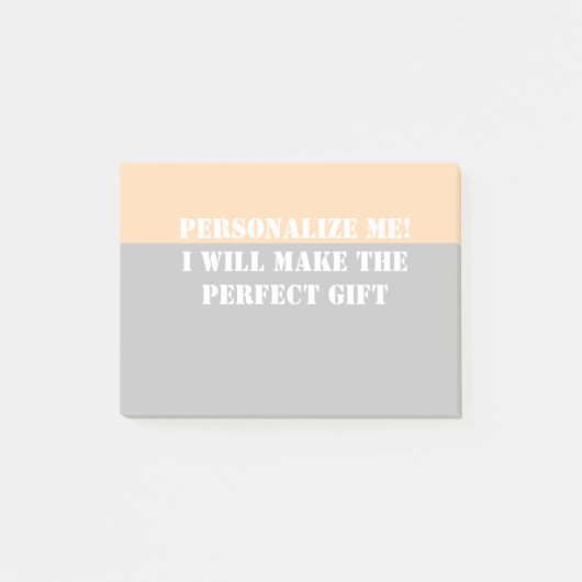 カスタム投稿するおもしろい、投稿するノート、オフィスのポスト ポストイット (正面)