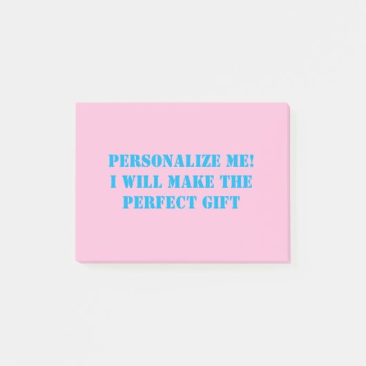 カスタム投稿するおもしろい、投稿するノート、オフィスのポスト ポストイット (正面)