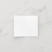 カスタム折り畳みアポイントメントカード – 垂直 予約カード (内部開封)